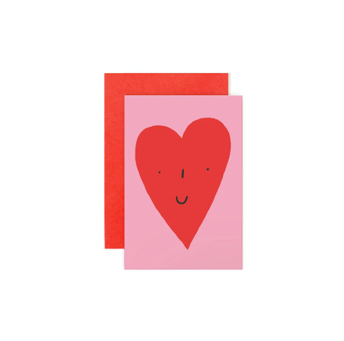 Smiley Heart Mini Card