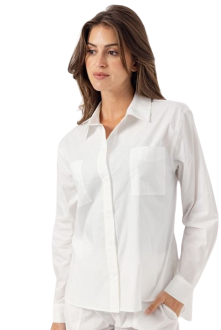 Emmie Shirt, White