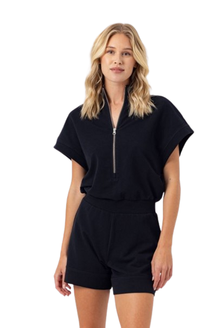 Channing Romper, Black