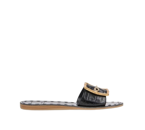 Dasa Sandal, Noir Leather