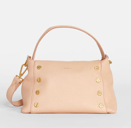 Bryant Med Handbag, Champagne Pink