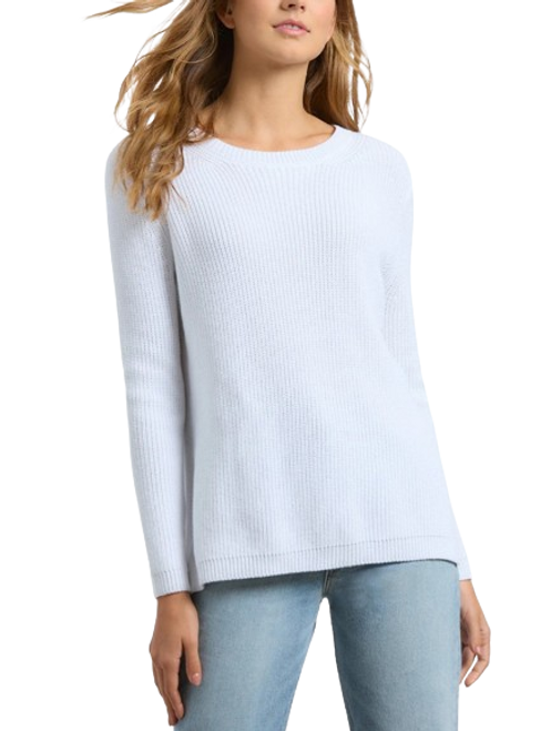 Emma Crewneck Sweater, Bleach White