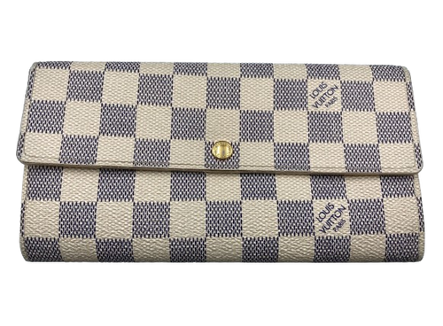 Louis Vuitton Portofoil Sala, Damier Azure