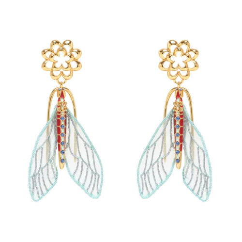 Zagora Earrings, Mint