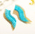 Madeline Earrings, Teal