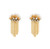 Mila Studs, Gold Silver