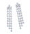 Estelle Chandelier Earrings, Crystal