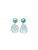 Glacier Bay Earrings, Blue