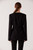 Filippa Collarless Blazer, Black