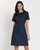 Daria Denim Dress, Navy