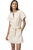 Canvas Mini Dress, Ecru