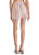 Faux The Record Short, Rose Taupe