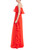 Strapless Ruffle Gown, Poppy