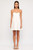 Pleated Mini Dress, White Heat