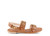 Summer Buckle Sandal, Brandy