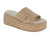 Lara Wedge, Toast Raffia