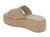 Lara Wedge, Toast Raffia