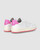 Nice Sneaker, Blanc Fuchsia