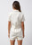 Soft Twill Romper, Bone