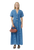 Future Denim Maxi Dress, Mid Blue Stone