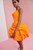 Serenity Dress, Neon Orange