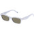 Plateaux Sunglasses, White