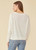 Sloane Linen V-Neck Sweater, Ivory