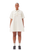 Denim Mini Dress, Egret