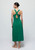 Merethe Midi Dress, Verdant Green