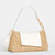 VIP Satchel Handbag, Shell White Raffia