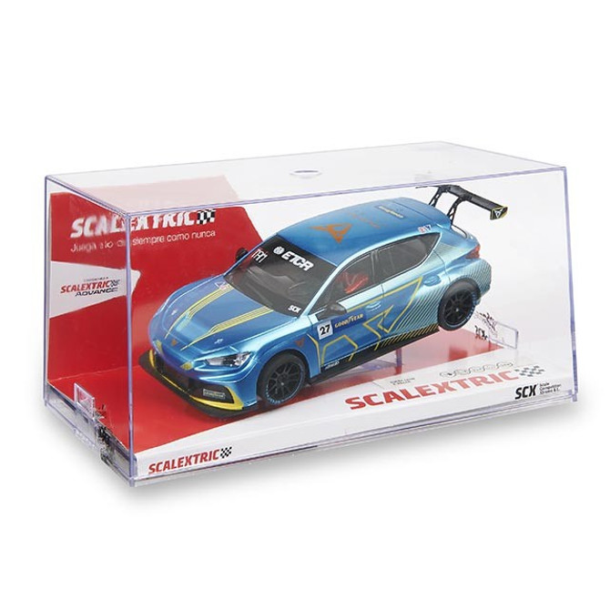 Scalextric CUPRA e-RACER Original (Tambay) - World Champion - SCX x CUPRA caja