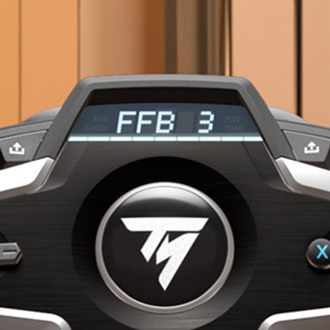 Pack Racing Fórmula E + Volante Thrustmaster logo