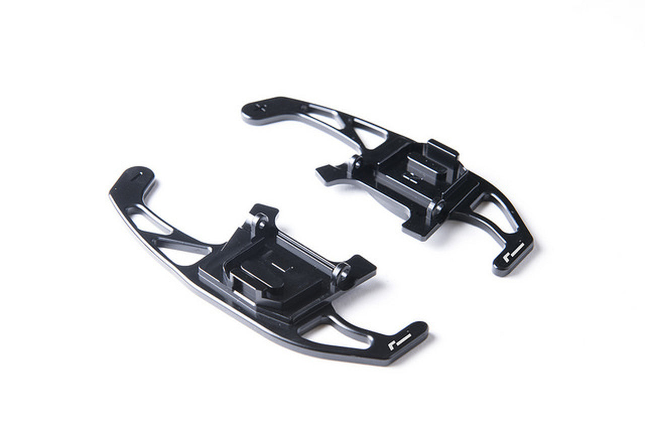 アクセサリー Racingline VWR DSG Paddle Shift Golf 7 Racingline Billet DSG Paddle Shifter Replacements (Black