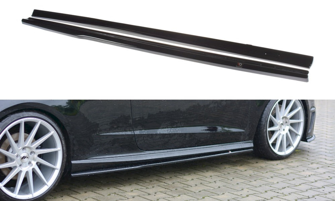 Side Skirts Diffusers Audi A3 Sportback 8P / 8P Facelift  Our Offer \ Audi  \ A3 / S3 / RS3 \ A3 \ 8P [2003-2008] Our Offer \ Audi \ A3 /