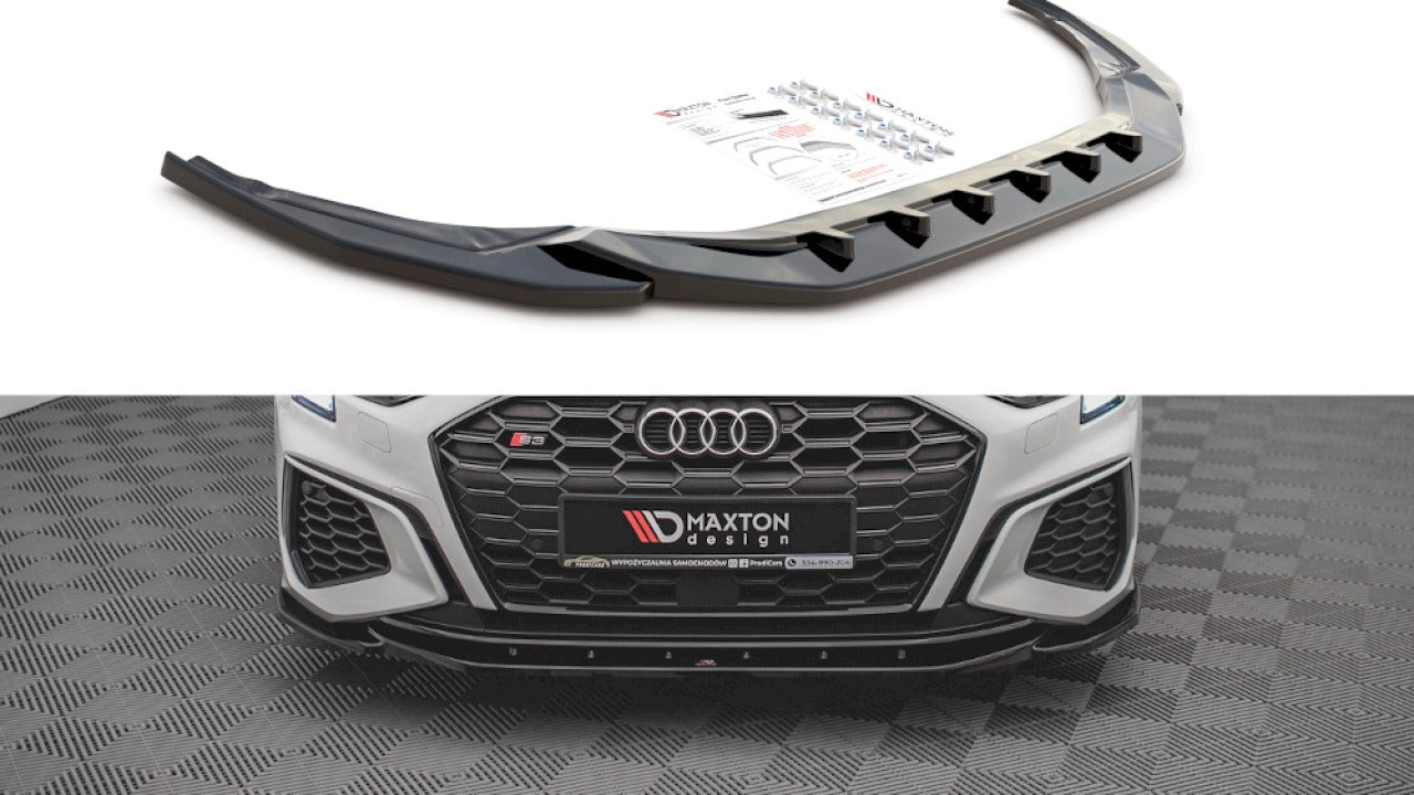 Bodykit Frontspoiler Diffusor Schweller ABS für Audi A3 S-Line +