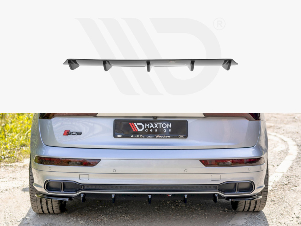 Maxton Design REAR VALANCE AUDI SQ5/Q5 S LINE MKII  UP