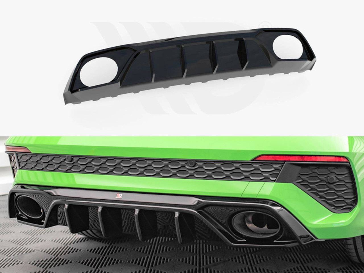 Street Pro Rear Diffuser Audi A3 Sportback 8Y, Our Offer \ Audi \ A3 / S3  / RS3 \ A3 \ 8Y [2020-] \ Sportback