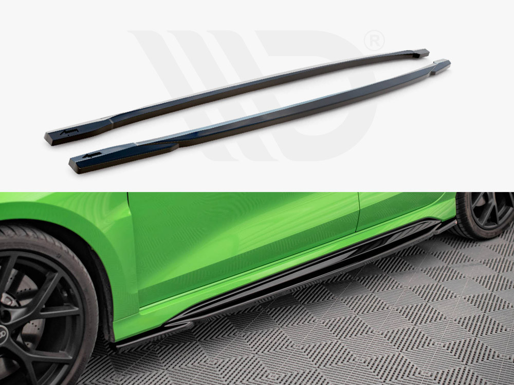 Side Skirts Diffusers Audi A3 Sportback 8V Facelift - Maxton Design UK