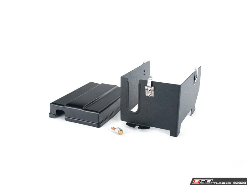 ECS TUNING バッテリーカバー ECS Tuning Matte Black Battery Cover Kit - MQB