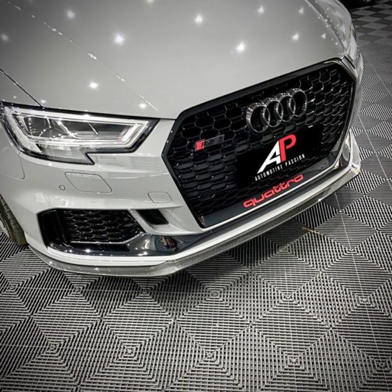 AP Design Dry Carbon Splitter - RS3 8V