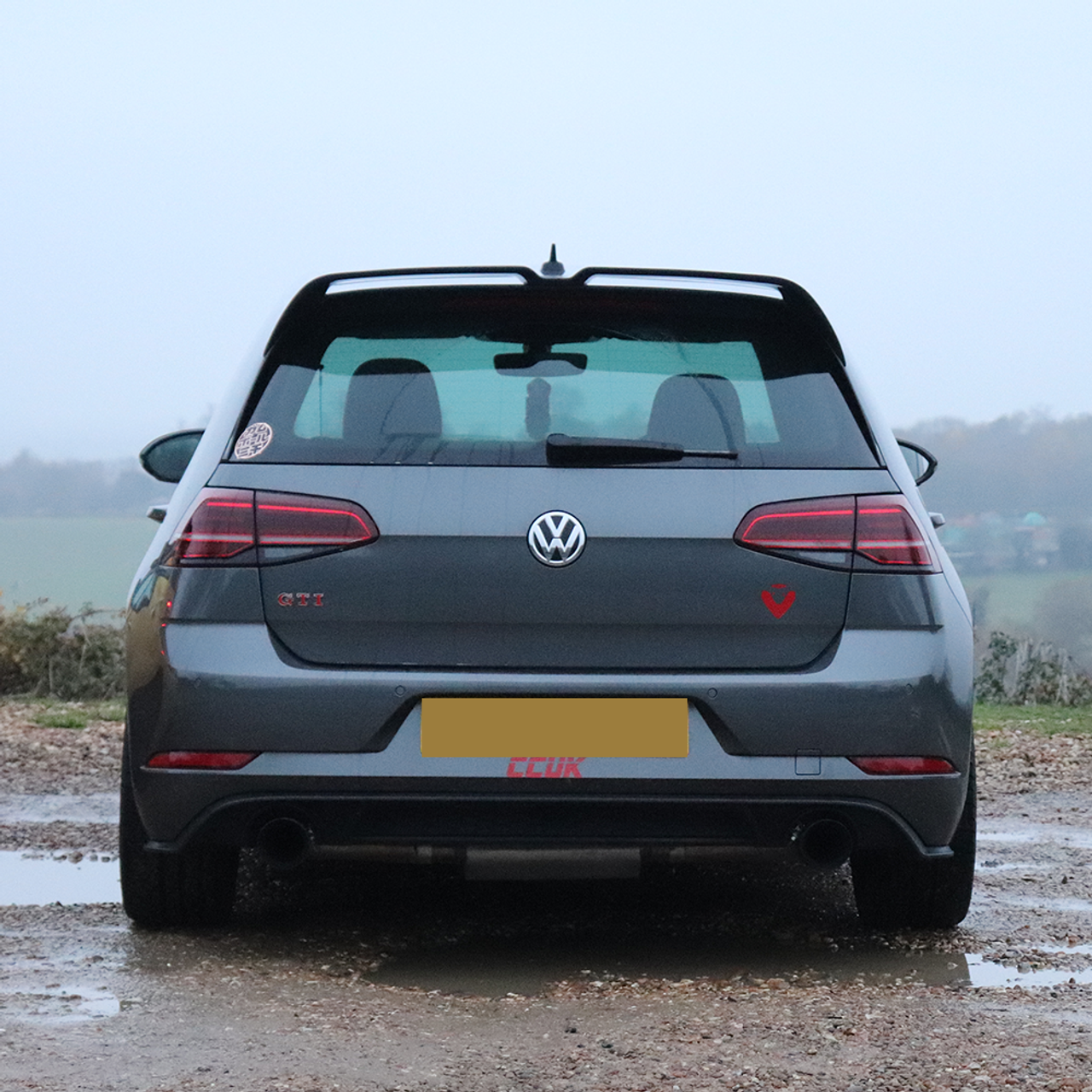 VW Golf 7 GTI / R-Line Vertikal Spoiler Set Heckklappe Original