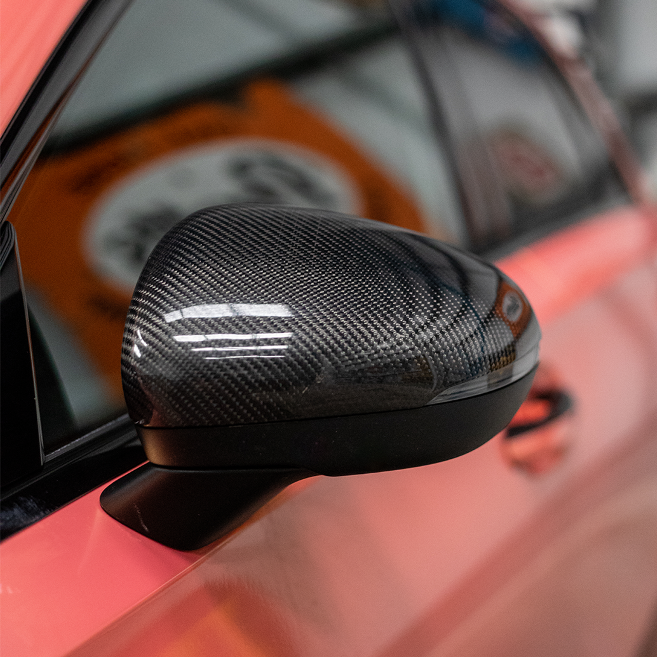 Carbon Fibre Wing Mirror Trim Set Covers To Fit Mercedes-Benz Vito W447  (2015+) - Autoline Accessories Limited