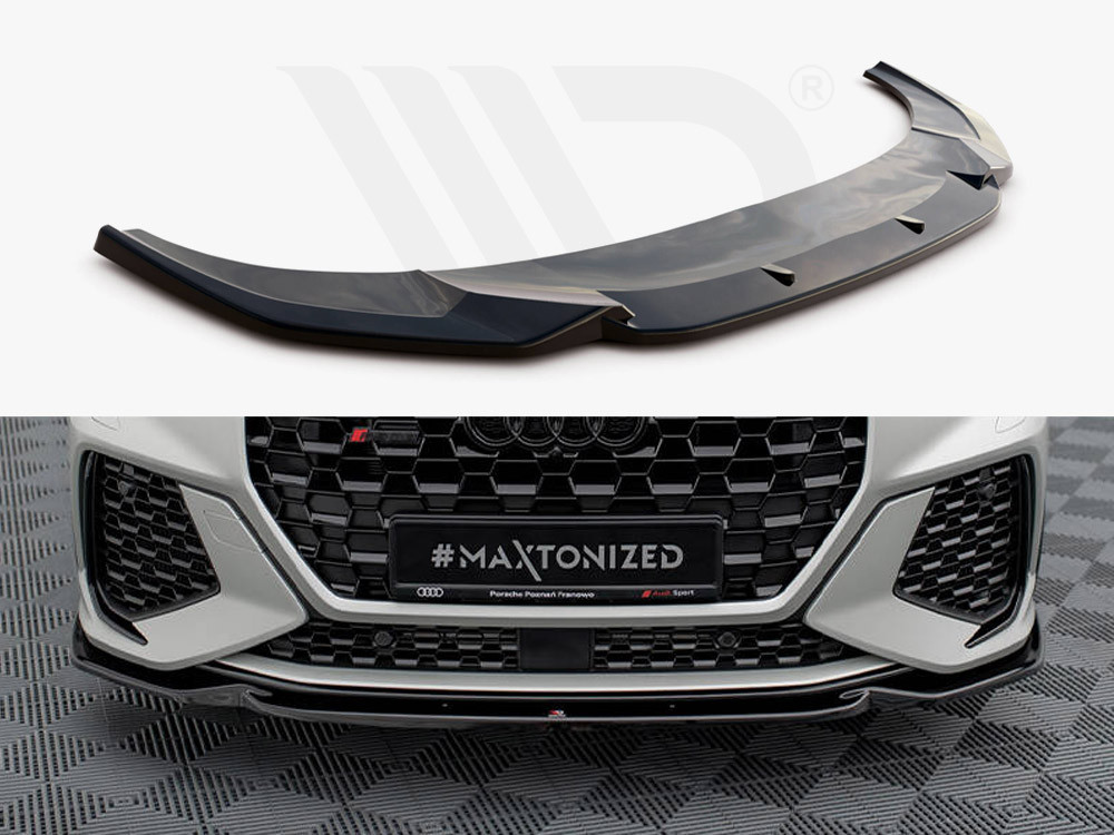 Audi RS Q3 マックストンデザイン リップスポイラー Maxton Design Front Splitter V.1 Audi RSQ3 F3 - Ultimate Customs