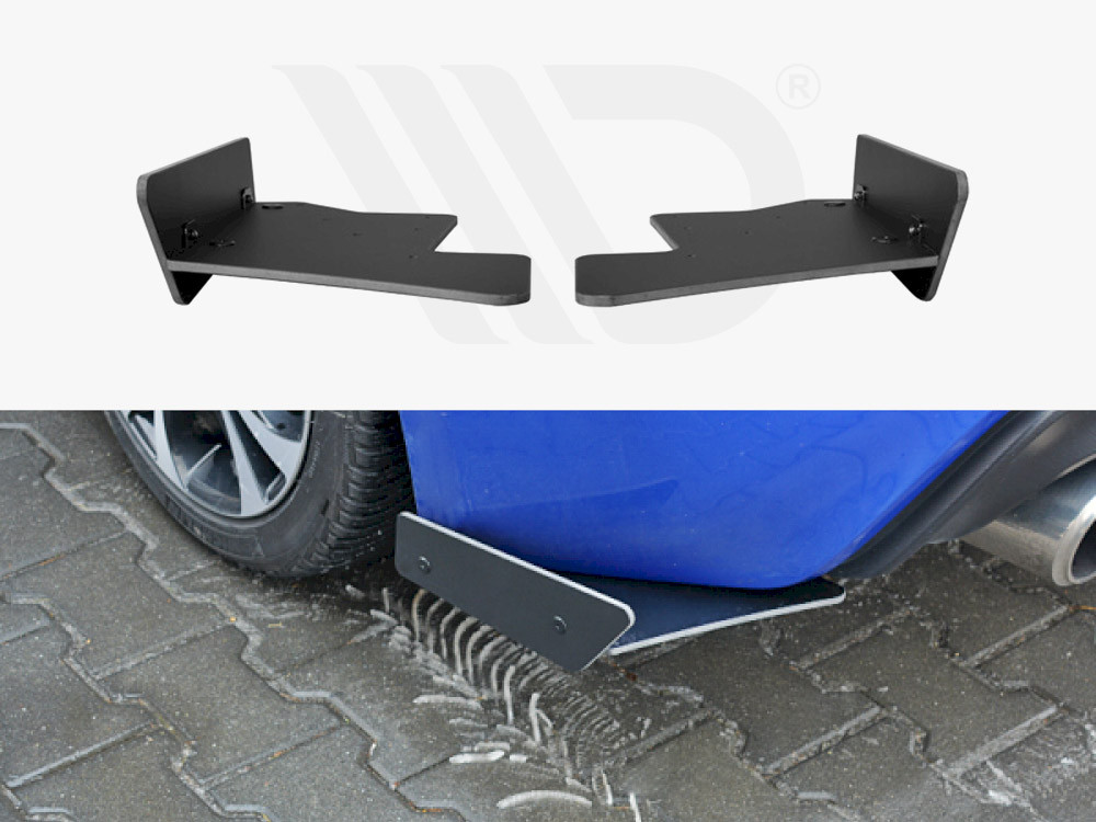 Maxton Design Racing Rear Side Splitters Subaru Brz Facelift (2017