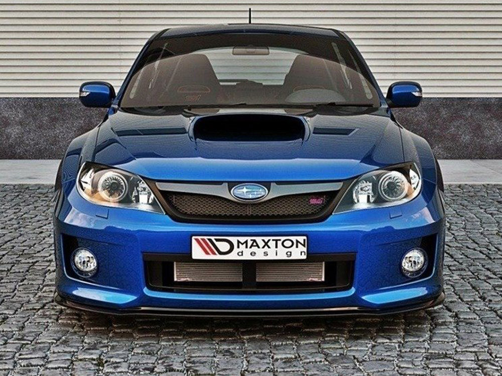 Pair Front Bumper Fog Light Cover Bezel For Subaru Impreza WRX STi 2011-2014