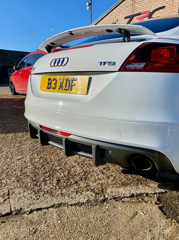 Triple R Composites Audi TT MK2 S-Line Rear Diffuser Fins - Ultimate ...