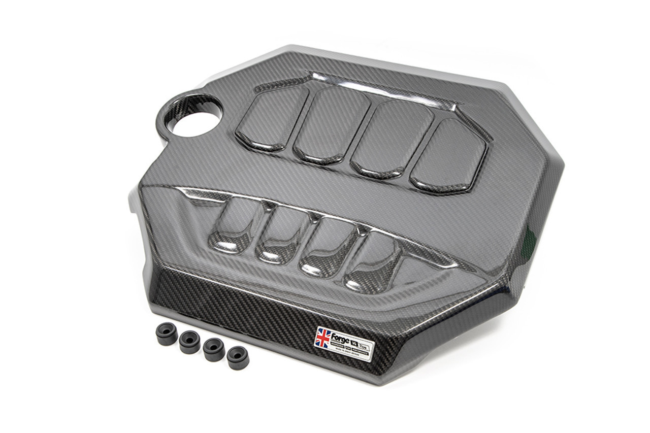 Forge Motorsport Carbon Fibre Engine Cover - EA888 Gen 4 - Ultimate Customs