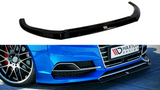 Maxton Design FRONT SPLITTER AUDI S3 8V SEDAN, CABRIO / AUDI A3 8V SLINE SEDAN, CABRIO 2013-2016