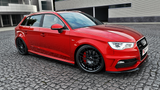 Maxton Design SIDE SKIRTS DIFFUSERS AUDI S3 / A3 S-LINE 8V / 8V FL SPORTBACK (2013-2020)