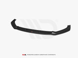 Maxton Design FRONT SPLITTER V.1 AUDI S3 / A3 S-LINE 8V FACELIFT SEDAN (2016-2020)